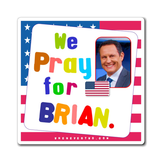 Brian Kilmeade - We The People - Noah's Rainbow Magnet - 3'' - [15]