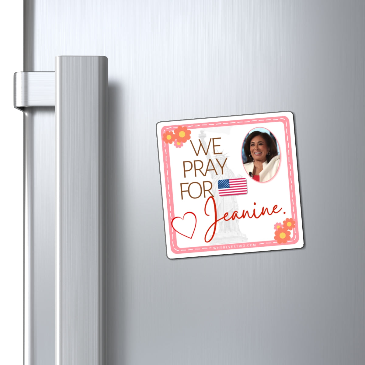 Jeanine Pirro - We The People - The Girl Cave Magnet - 3'' - [48]
