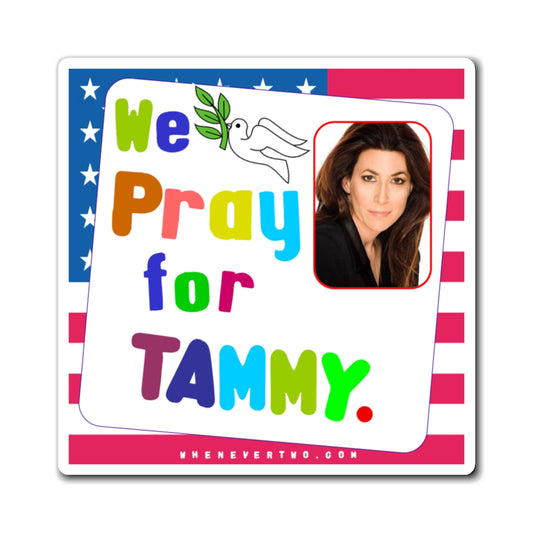 Tammy Bruce - We The People - Noah's Rainbow Magnet - 3'' - [98]