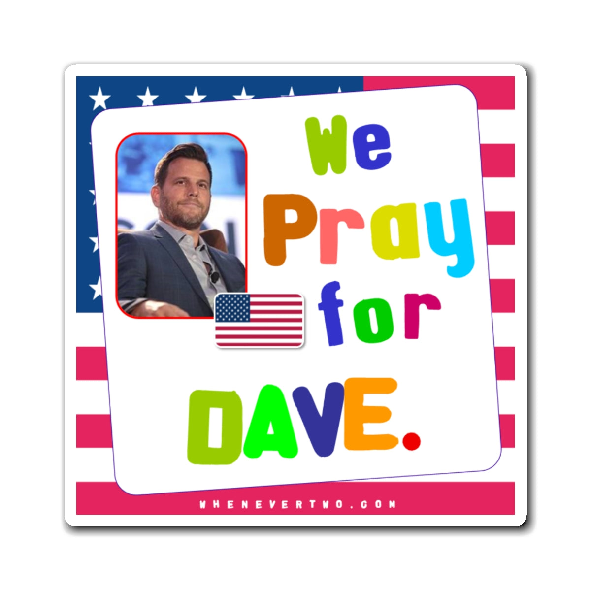 Dave Ruben - We The People - Noah's Rainbow Magnet - 3'' - [24]