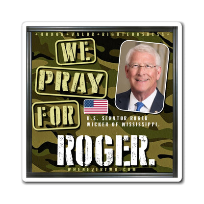 Roger Wicker - Legislative Senator Mississippi - The Man Cave Magnet - 3'' - [263]