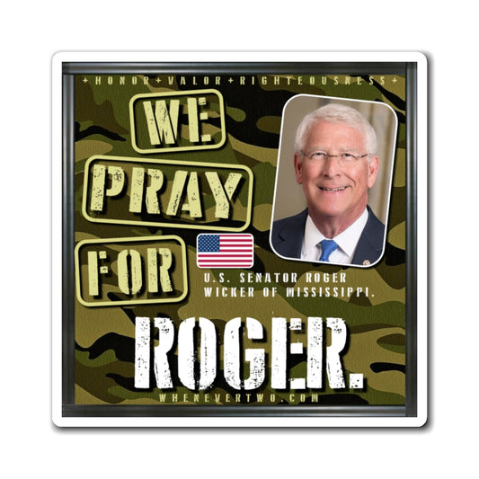 Roger Wicker - Legislative Senator Mississippi - The Man Cave Magnet - 3'' - [263]