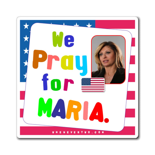 Maria Bartiromo - We The People - Noah's Rainbow Magnet - 3'' - [69]