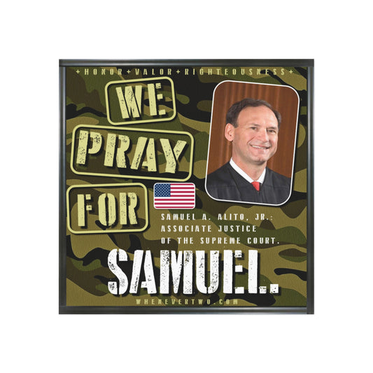 Samuel A. Alito, Jr. - Judiciary Supreme Court Associate Justice - The Man Cave Magnet - 3'' - [138]