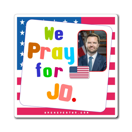JD Vance - Executive Cabinet Vice President - Noah's Rainbow Magnet - 3'' - [115]