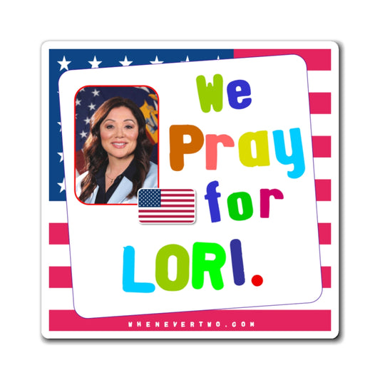Lori Chavez-DeRemer - Executive Cabinet Secretary of Labor - Noah's Rainbow Magnet - 3'' - [122]