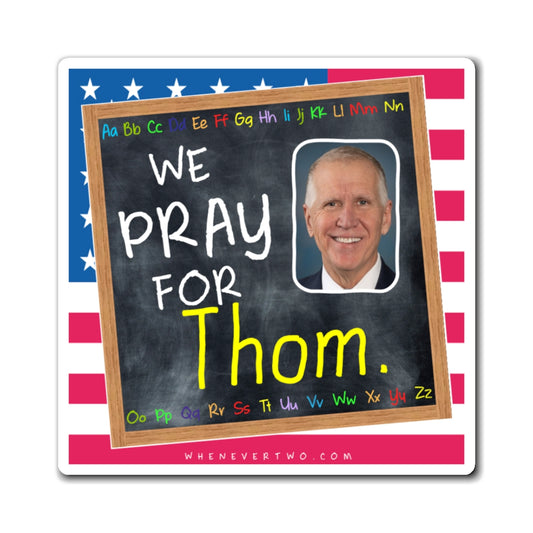 Thom Tillis - Legislative Senator North Carolina - The Blackboard Magnet - 3'' - [261]
