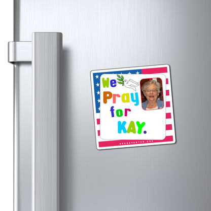 Kay Ivey - State Executive Governor Alabama - Noah's Rainbow Magnet - 3'' - [274]