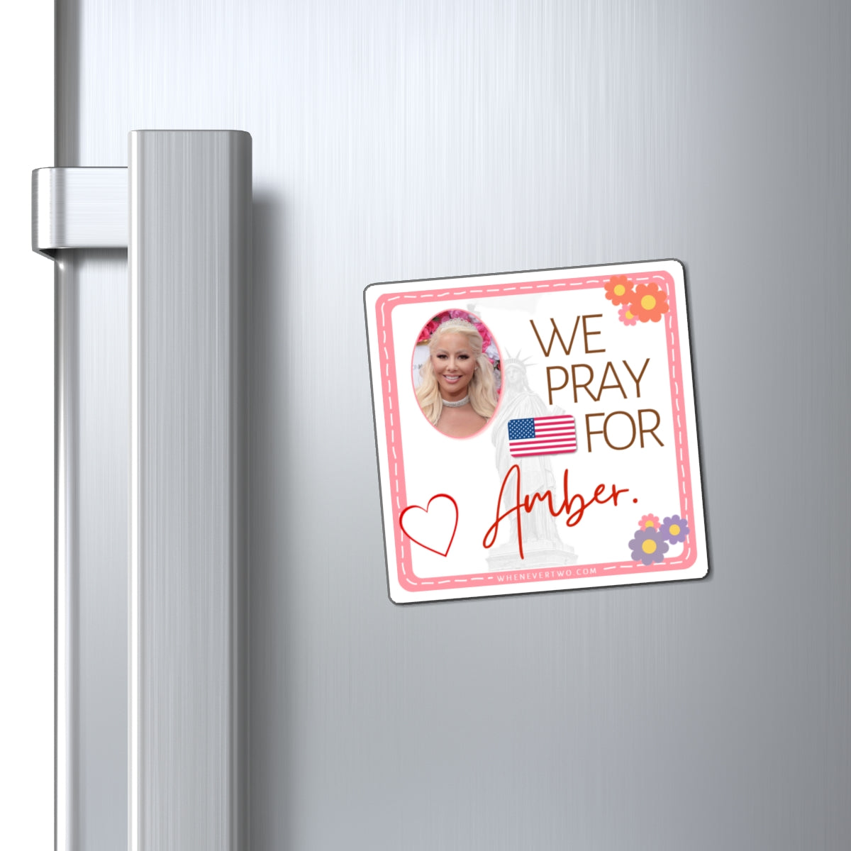 Amber Rose - We The People - The Girl Cave Magnet - 3'' - [149]