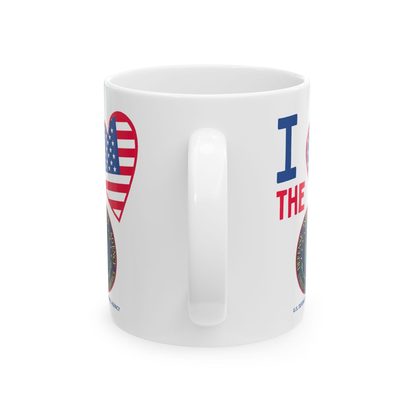 U.S. Defense Intelligence Agency - Major Agencies - I Love - Mug - 11 oz