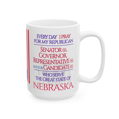Nebraska - SGRC - Formal - Mug - 15 oz