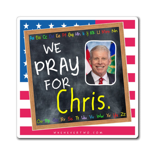Chris Wright - Executive Cabinet Secretary of Energy - The Blackboard Magnet - 3'' - [125]