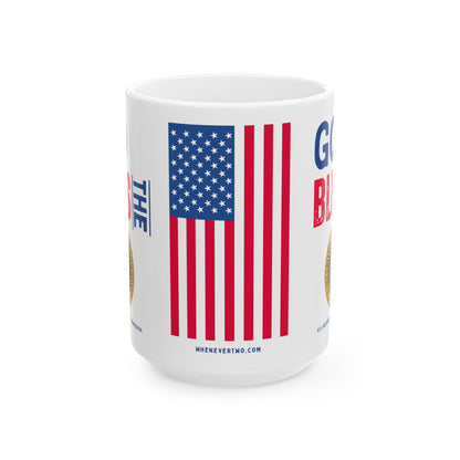 U.S. Securities and Exchange Commission - Major Agencies - God Bless - Mug - 15 oz