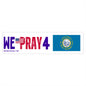 South Dakota - We Pray - Bumper Sticker - Large