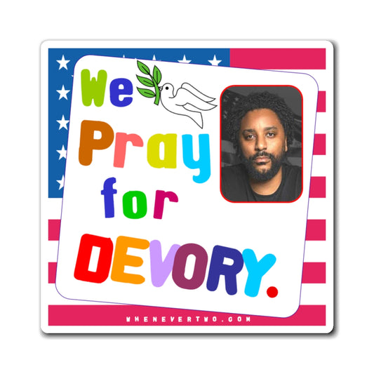 DeVory Darkins - We The People - Noah's Rainbow Magnet - 3'' - [205]