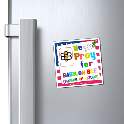 Babylon Bee - We The People - Noah's Rainbow Magnet - 3'' - [208]