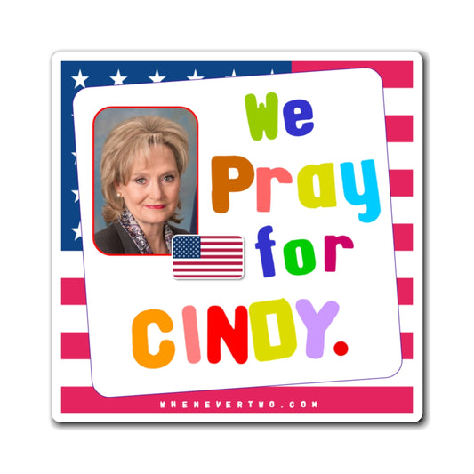 Cindy Hyde-Smith - Legislative Senator Mississippi - Noah's Rainbow Magnet - 3'' - [236]