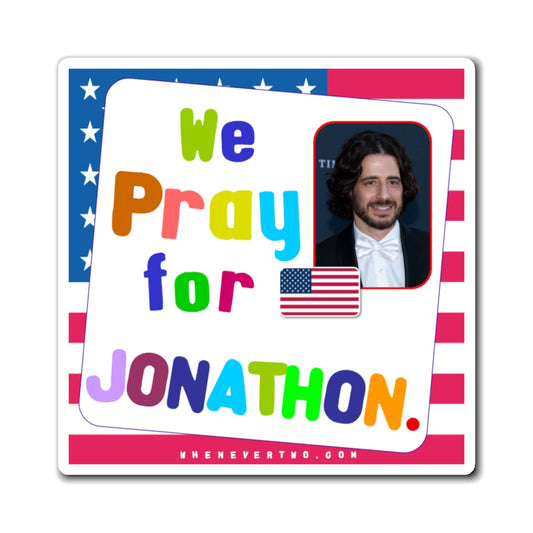 Jonathan Roumie - We The People - Noah's Rainbow Magnet - 3'' - [207]