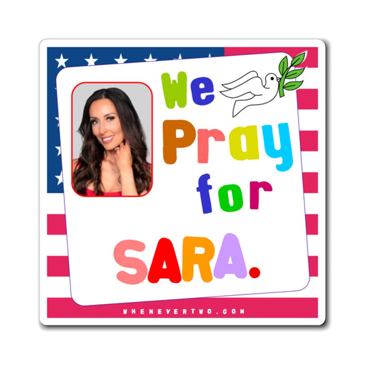Sara Gonzales - We The People - Noah's Rainbow Magnet - 3'' - [204]