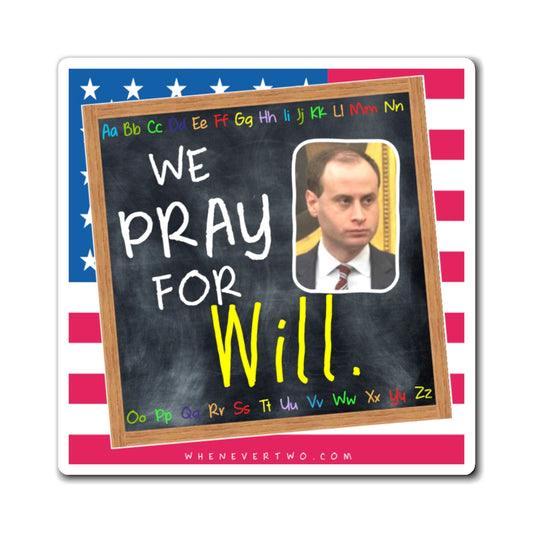 Will Scharf - Executive White House Staff Secretary - The Blackboard Magnet - 3'' - [271]