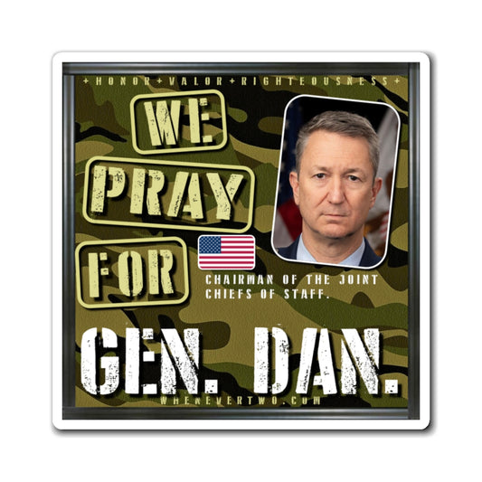 General John D. Caine – Executive – Chairman Joint Chiefs of Staff The Man Cave Magnet - 3'' - [328]