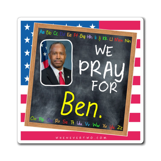 Ben Carson - We The People - The Blackboard Magnet - 3'' - [6]