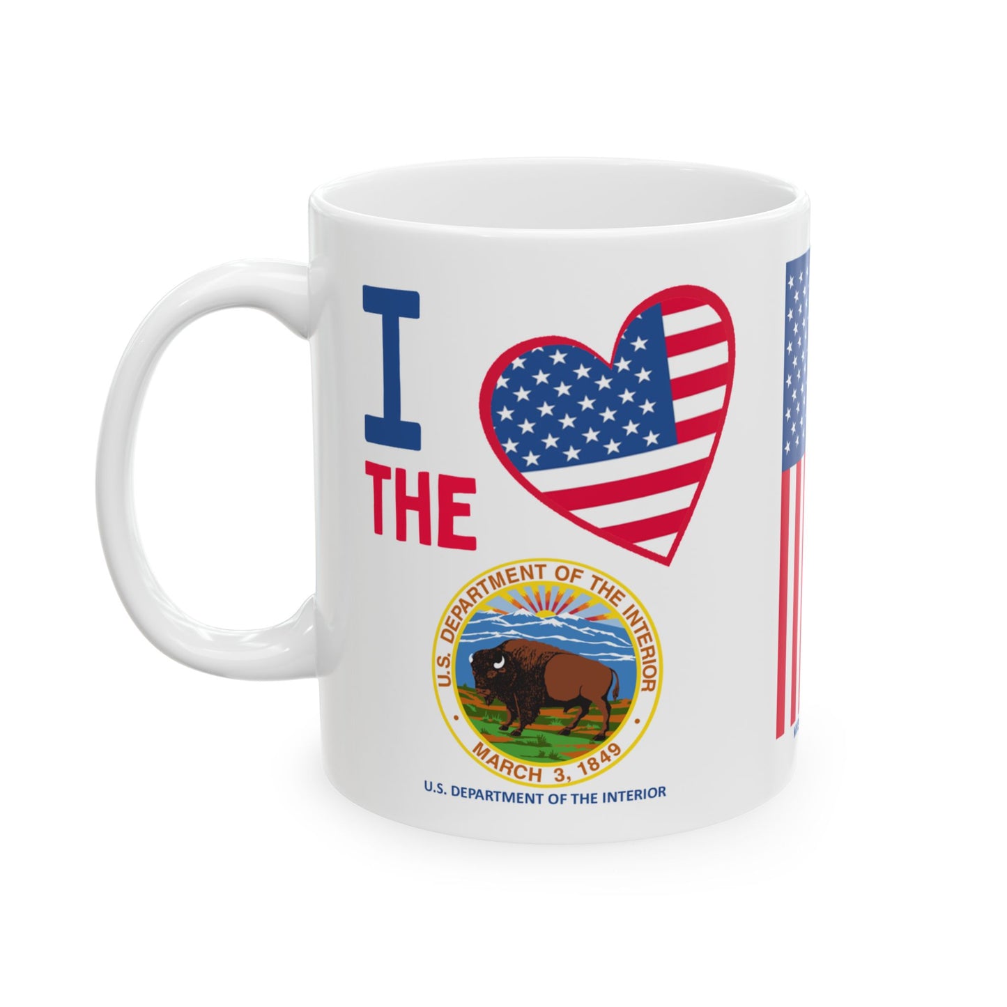 Interior - Cabinet - I Love -  Mug - 11 oz
