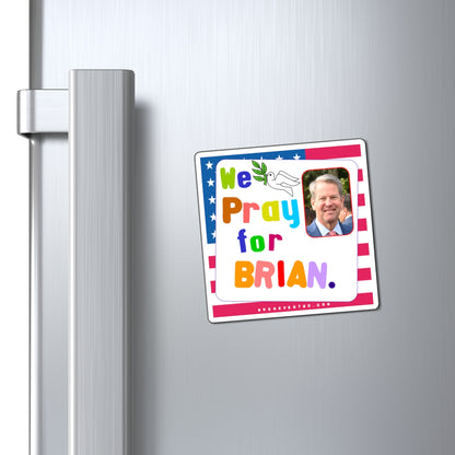 Brian Kemp - State Executive Governor Georgia - Noah's Rainbow Magnet - 3'' - [278]
