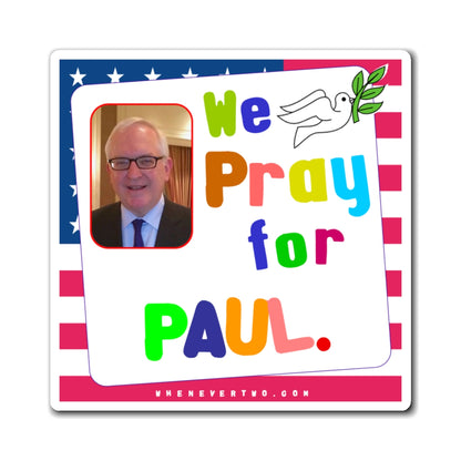Paul Gigot - We The People - Noah's Rainbow Magnet - 3'' - [80]