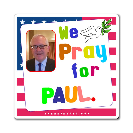 Paul Gigot - We The People - Noah's Rainbow Magnet - 3'' - [80]