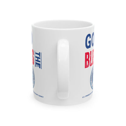 U.S. Cybersecurity and Infrastructure Security Agency - Major Agencies - God Bless - Mug -