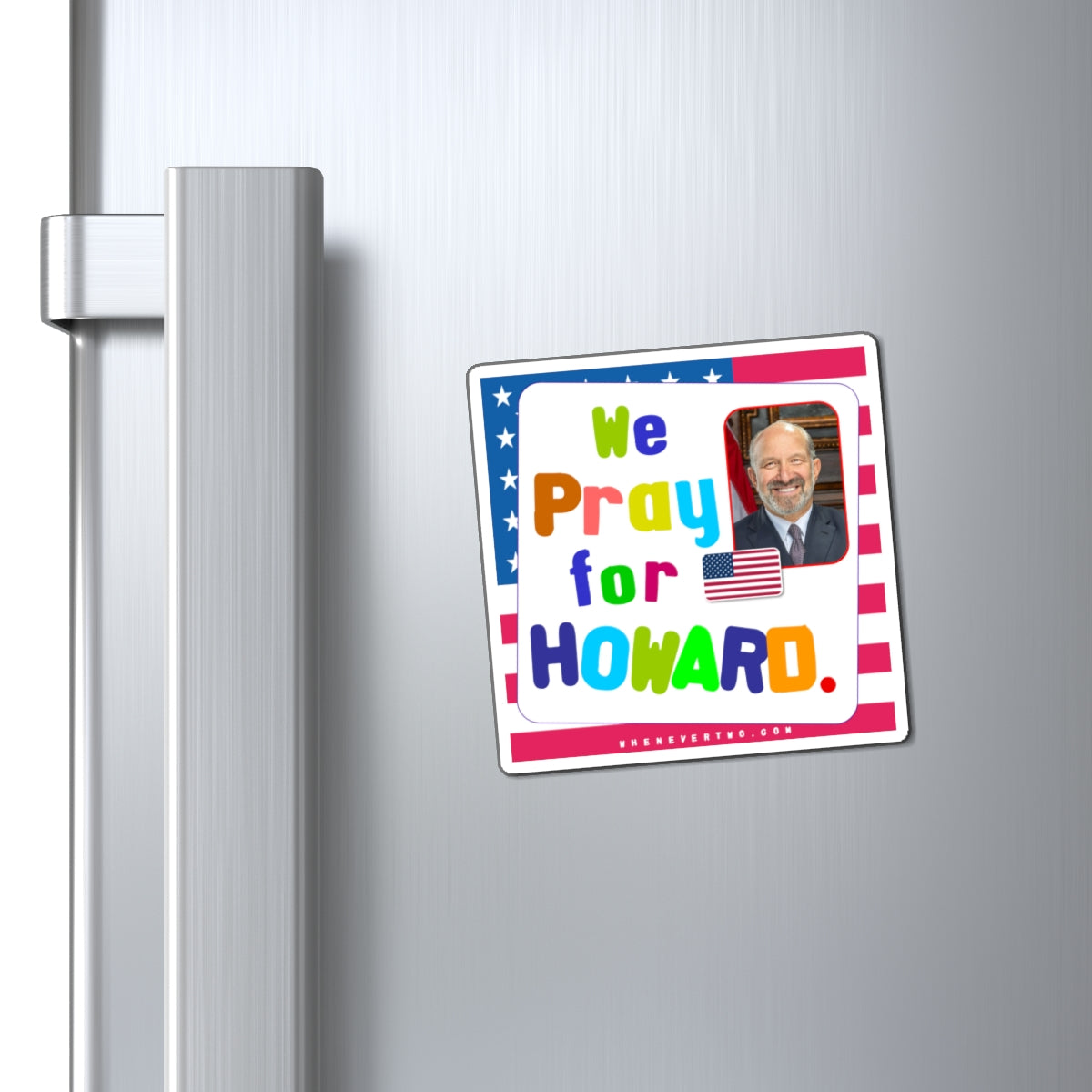 Howard Lutnick - Executive Cabinet Secretary of Commerce - Noah's Rainbow Magnet - 3'' - [121]