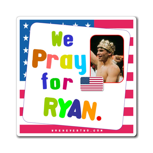 Ryan Garcia - We The People - Noah's Rainbow Magnet - 3'' - [90]