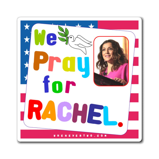 Rachel Campos Duffy - We The People - Noah's Rainbow Magnet - 3'' - [84]