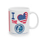 U.S. Cybersecurity and Infrastructure Security Agency - Major Agencies - I Love - Mug - 11 oz