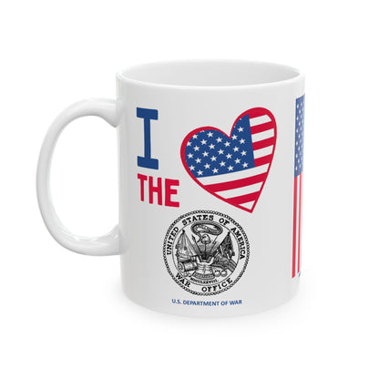 War - Cabinet - I Love -  Mug - 11 oz