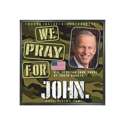 John Thune - Legislative Senator South Dakota - The Man Cave Magnet - 3'' - [260]