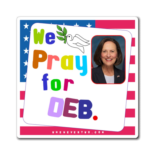 Deb Fischer - Legislative Senator Nebraska - Noah's Rainbow Magnet - 3'' - [229]