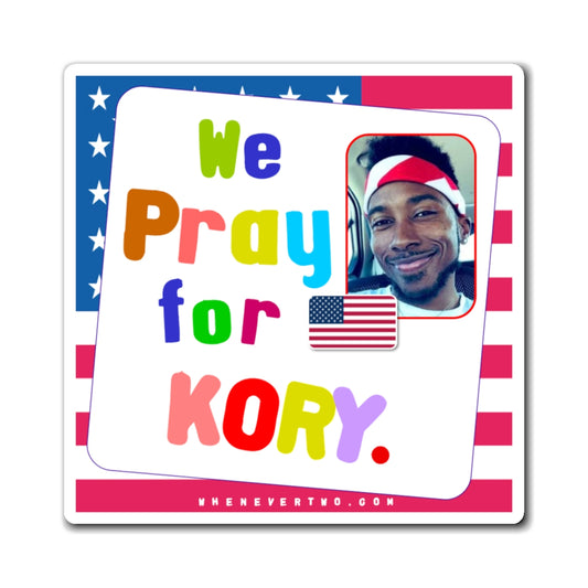 Kory Yeshua - We The People - Noah's Rainbow Magnet - 3'' - [193]