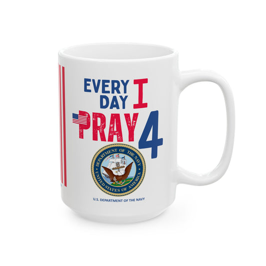 U.S. Department of the Navy - Major Agencies - I Pray - Mug - 15 oz
