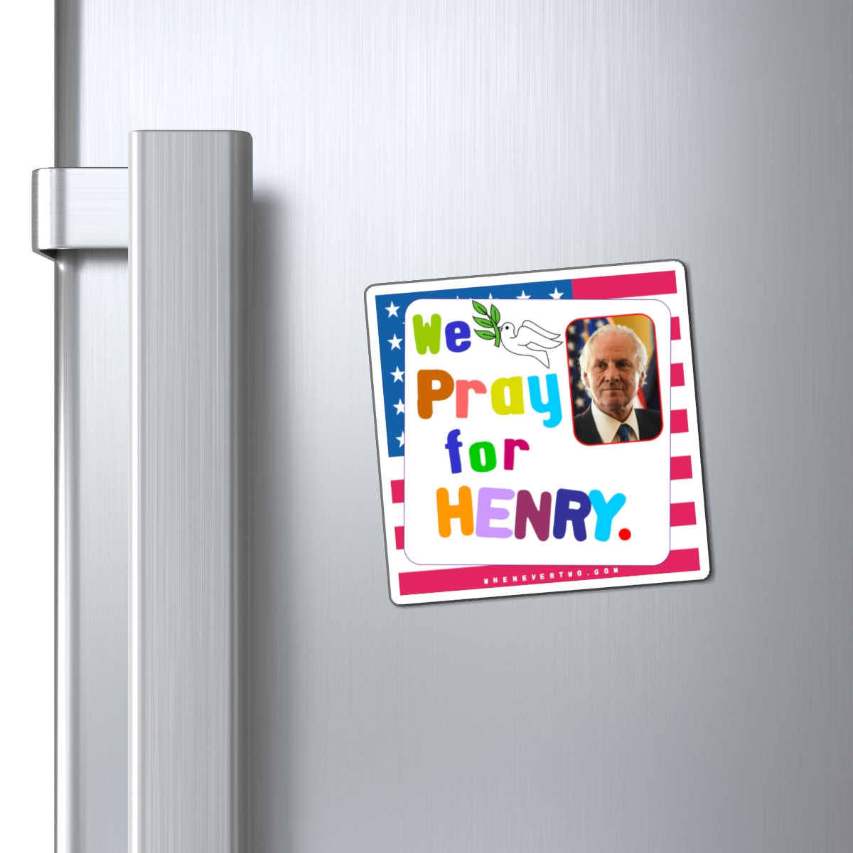 Henry McMaster - State Executive Governor South Carolina - Noah's Rainbow Magnet - 3'' - [292]