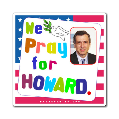Howard Kurtz - We The People - Noah's Rainbow Magnet - 3'' - [43]