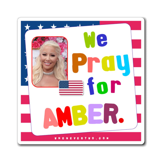 Amber Rose - We The People - Noah's Rainbow Magnet - 3'' - [149]