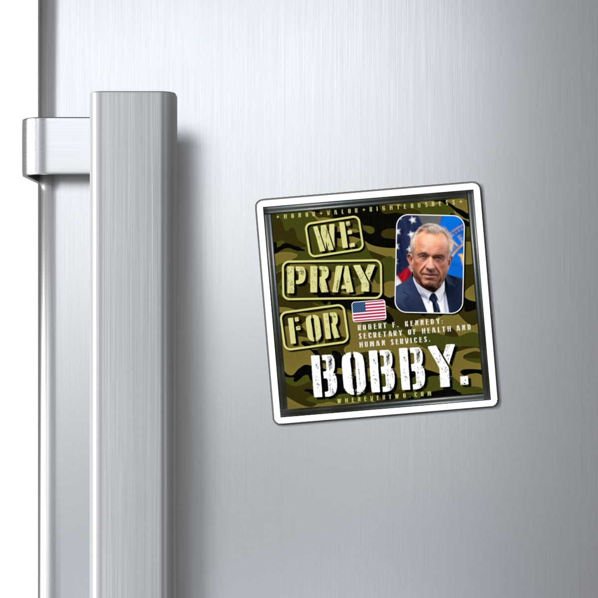Robert F. Kennedy - Executive Cabinet Secretary of Health and Human Services - The Man Cave Magnet - 3'' - [114]