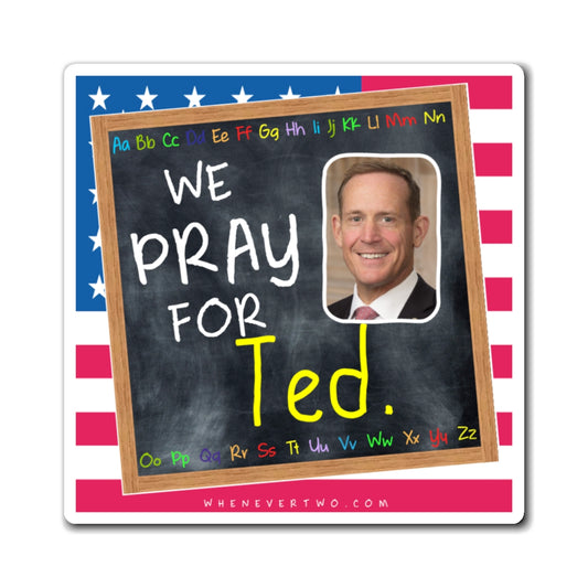 Ted Budd - Legislative Senator North Carolina - The Blackboard Magnet - 3'' - [217]