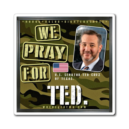 Ted Cruz - Legislative Senator Texas - The Man Cave Magnet - 3'' - [225]