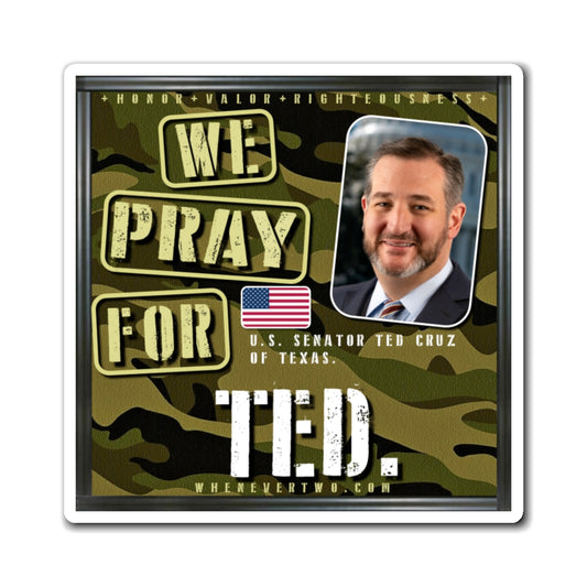 Ted Cruz - Legislative Senator Texas - The Man Cave Magnet - 3'' - [225]