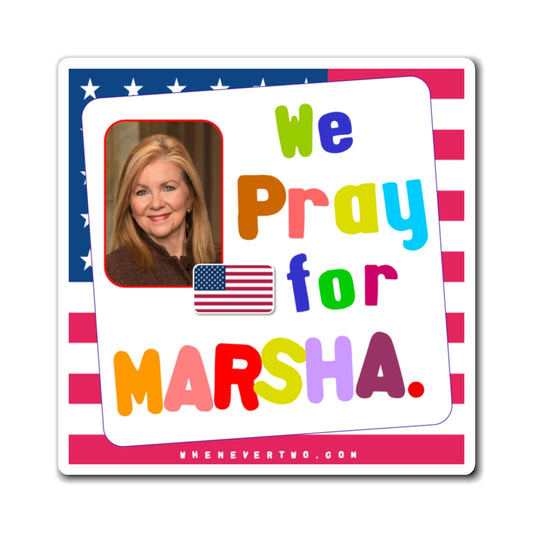Marsha Blackburn - Legislative Senator Tennessee - Noah's Rainbow Magnet - 3'' - [214]