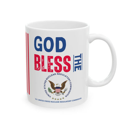 U.S. United States Nuclear Regulatory Commission - Major Agencies - God Bless -  Mug - 11 oz