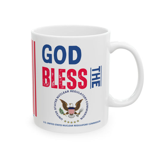 U.S. United States Nuclear Regulatory Commission - Major Agencies - God Bless -  Mug - 11 oz